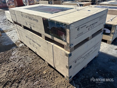 2026 KJ K2545G 25 ft x 46 ft Metal Garage Opslag Gebouw (Unused)