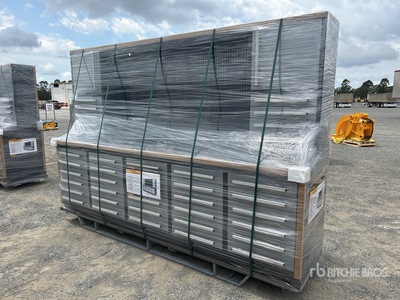 LEAP 2850 mm 40-Drawer Werkbank (Unused)