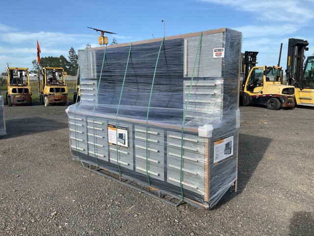 LEAP LT112TC35D 2850 mm 35-Drawer 2-Cabinet Workbench (Unused)