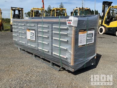 LEAP LT112WB25D 2850 mm 25-Drawer Work Bench (Unused)