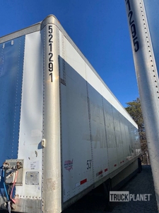 2014 Wabash DVCVHPC 53 ft T/A Gesloten aanhangwagen