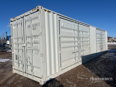 2025 40 ft High Cube Multi-Door Storage Container