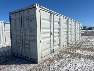 2025 40 ft High Cube Multi-Door Storage Container