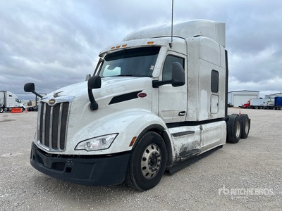 2023 Peterbilt 579 6x4 Cabeza Tractora Cabina Dormitorio