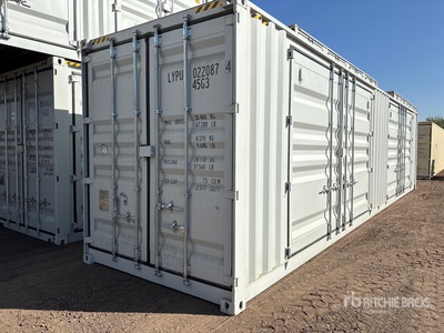 2025 40 ft High Cube Multi-Door Storage Container