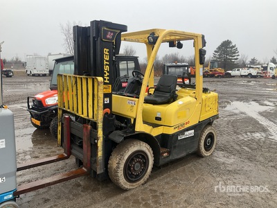 2013 Hyster H80 FT 7500 lb Pneumatic Tire Wózek widłowy