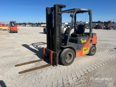 2021 Toyota 8FDU25 4500 lb Pneumatic Tire Forklift (Inoperable)