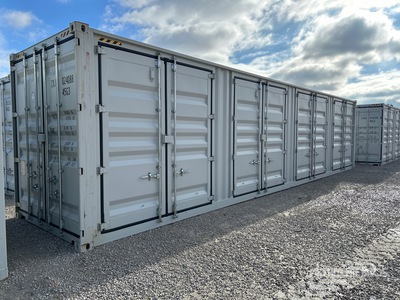 2026 40 ft High Cube Multi-Door Storage Container