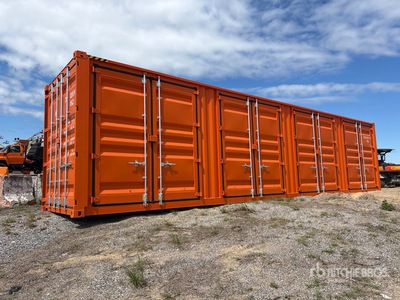 2025 40 ft High Cube Multi-Door Storage Container