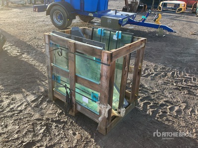 Rear Cab Glass Varios - Fits Liebherr Dozer