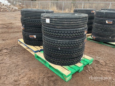 Quantity of (10) Bossway 11R22.5 Banden (Unused)