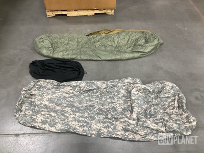(125) Carry Bags, (11) Bivy Covers & Assorted Items