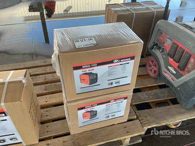 Quantity of (2) 2024 Powertek MMA160 160 A Stick Electric Welder (Unused)