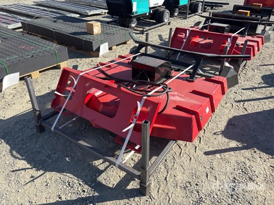 2026 GIYI GY-DM39 59 in Disc Skid Steer Mulcher - Fits Skid Steer (Unused)