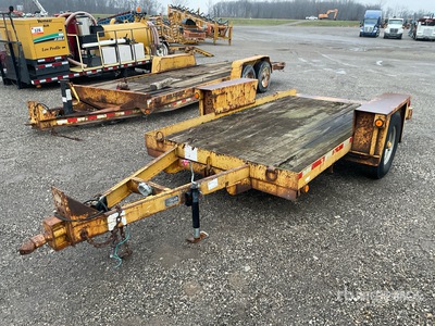 2002 Belshe 12 ft S/A Tilt Deck Trailer
