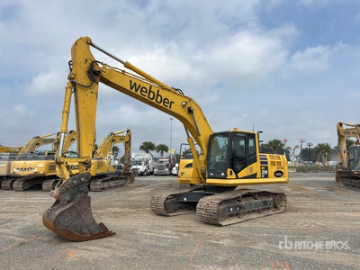 2022 Komatsu PC 210 LC 11 Tracked Excavator