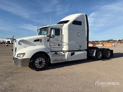 2012 Kenworth T660 6x4 T/A Sleeper Truck Tractor