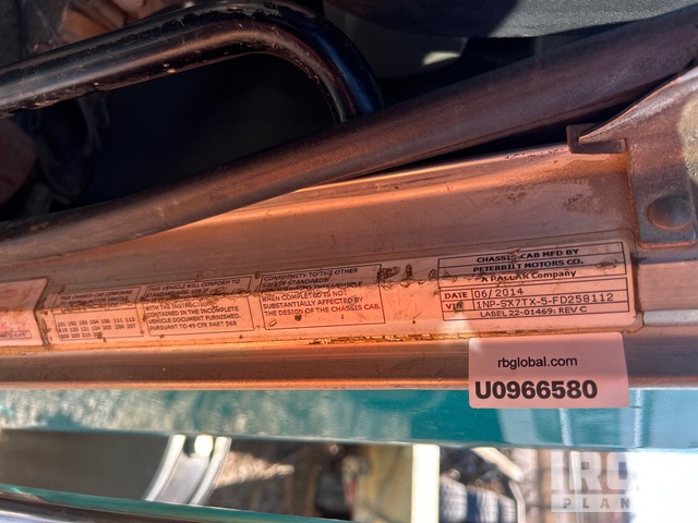 CAMIóN CHASIS 2015 PETERBILT 365