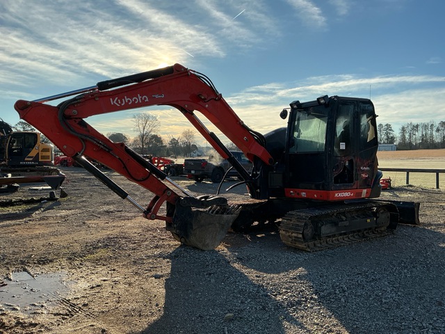 2024 Kubota KX080-4S2S3A Mini Excavator (Inoperable)