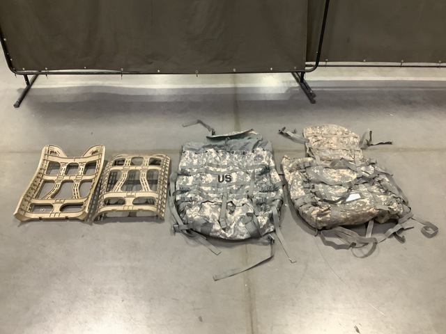 (25) Large Field Rucksacks & (45) MOLLE Pack Frames