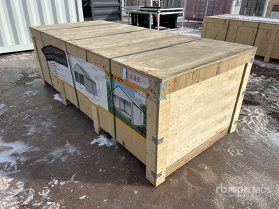 2026 Suihe GS2322 Double Garage Metal Shed (Unused)