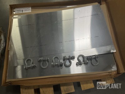 (141) Shackles & (8) VIP 1300501 Aluminum Shim Stock