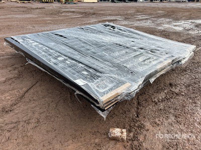 Quantity of (2) 2026 Suihe NG-14D -2 Wrought Iron Bi-Parting 14 ft Oprit Poort (Unused)