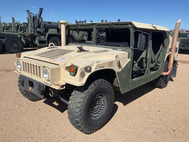 AM General M1151A1 w/MCTAGS HMMWV 4 Door Hard Top w/Slant Back