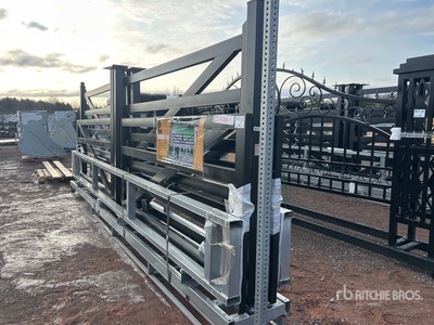 Quantity of (3) 2026 Suihe NFG-20FB-3 20 ft Farm Metal Oprit Poort (Unused)