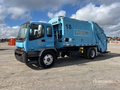 2005 Isuzu FXR 4x2 Rear Loader Waste Collection Truck