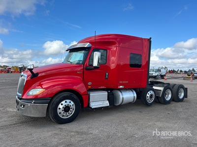 2018 International LT625 8x4 Tri/A Sleeper Truck Tractor