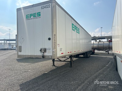 2014 Wabash DVCVHPC 53 ft x 102 in T/A Rimorchio furgonato