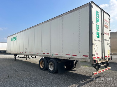2014 Wabash DVCVHPC 53 ft x 102 in T/A Van Trailer