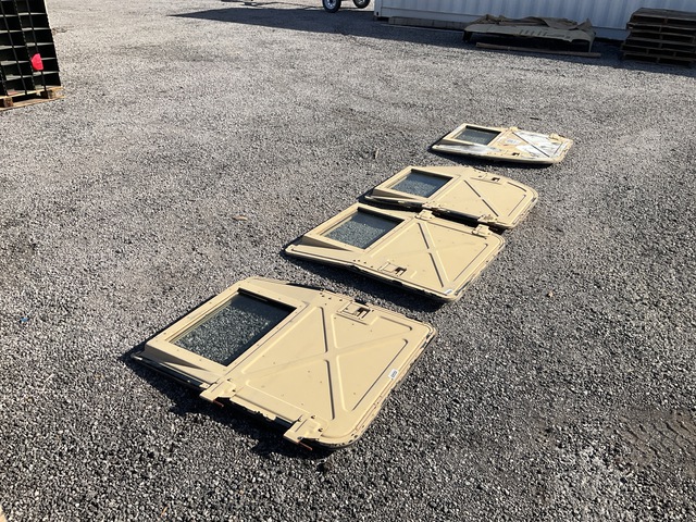(4) HMMWV Humvee Hard Doors