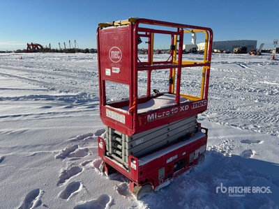 2021 MEC MICRO 19-XD Electric Scissor Lift
