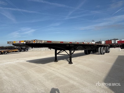 2009 Utility 48 ft T/A Spread Axle Remorque à plateau