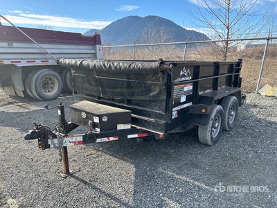 2017 Snake River 10 ft T/A Remolque Bañera Ligero