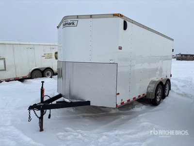 2015 Haulmark 14 ft T/A Enclosed Trailer