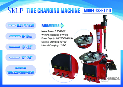 2026 SKLP SK-BTJ10 Tire Changer (Unused)