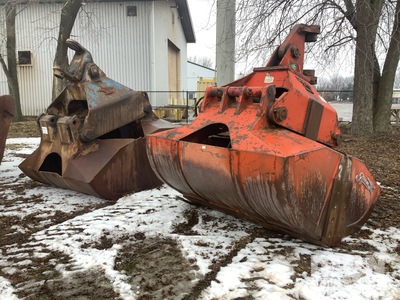 Quantity of (2) Anvil 84 in Hydraulic Clam Cazo para excavadora