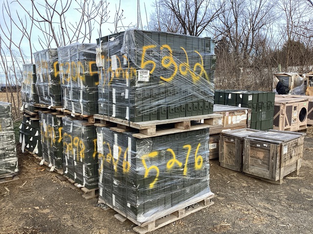 (1,440) M19A1 Ammo Cans - For 7.62mm