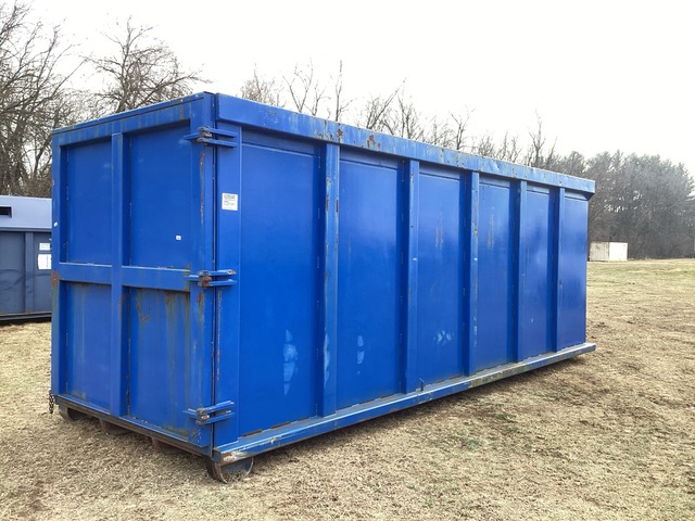 Enclosed Top Trash-Recycling Roll-Off Container Enclosed Top Trash-Recycling Roll-Off Container