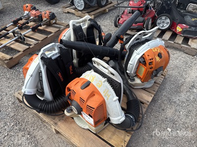 Quantity of (4) Stihl Backpack Blowers