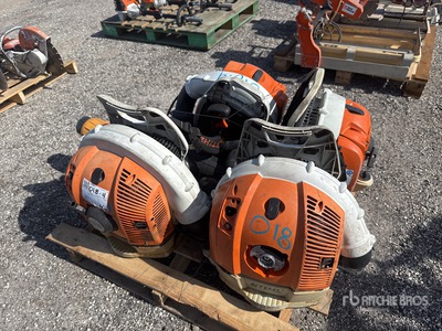 Quantity of (4) Stihl Backpack Blowers
