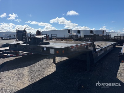 2007 Trail-Eze 46 ft T/A Remorque Pour Équipement Hydraulique