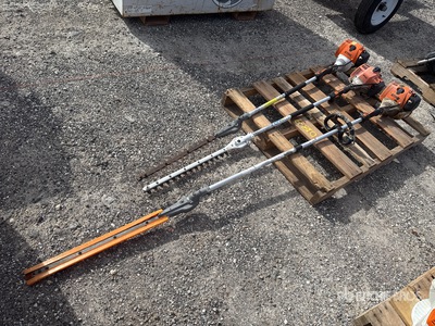 Quantity of (3) Stihl Extended Hedge Trimmers Varios. Industrial