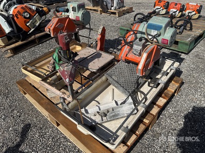 Quantity of (3) MK Tile Saws