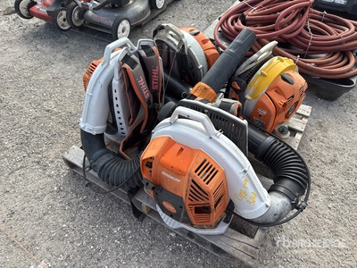 Quantity of (4) Stihl Backpack Blowers