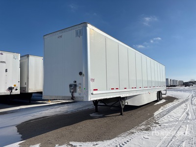 2017 Wabash DVCVHPC 53 ft x 102 in T/A Van Trailer