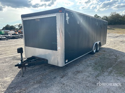 2002 Forest River Continental Cargo 24 ft T/A Enclosed Trailer
